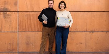 hey circle founder Doris Diebold and butterfly & elephant managing director Benjamin Birker – Image rights: hey circle